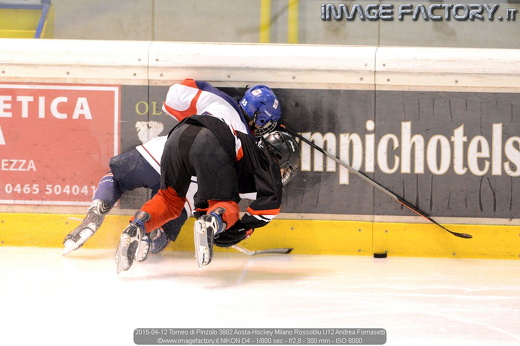 2015-04-12 Torneo di Pinzolo 3882 Aosta-Hockey Milano Rossoblu U12 Andrea Fornasetti
